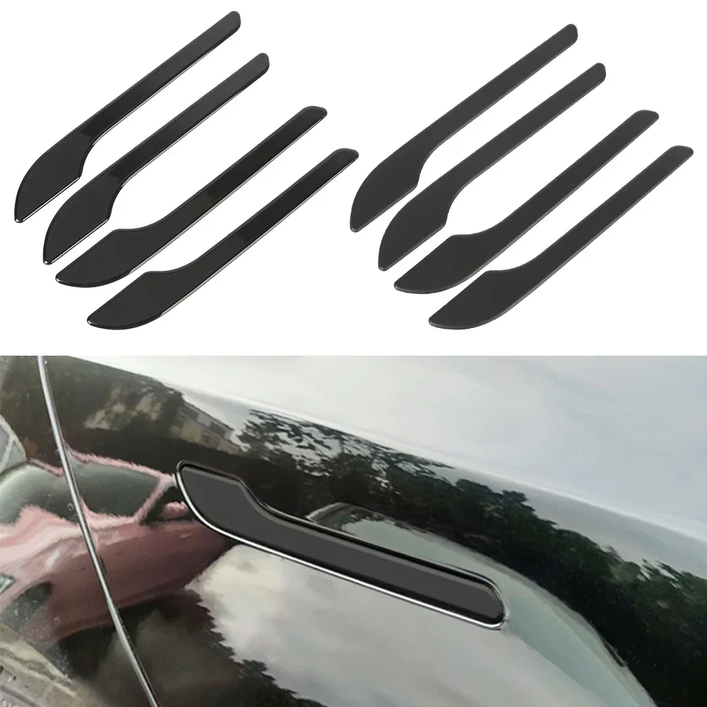 For Tesla Model Y Juniper 2025 Door Handle Wrap Cover Protector Sticker 4Pcs Anti-scratch Decorative Stickers Model 3 Highland