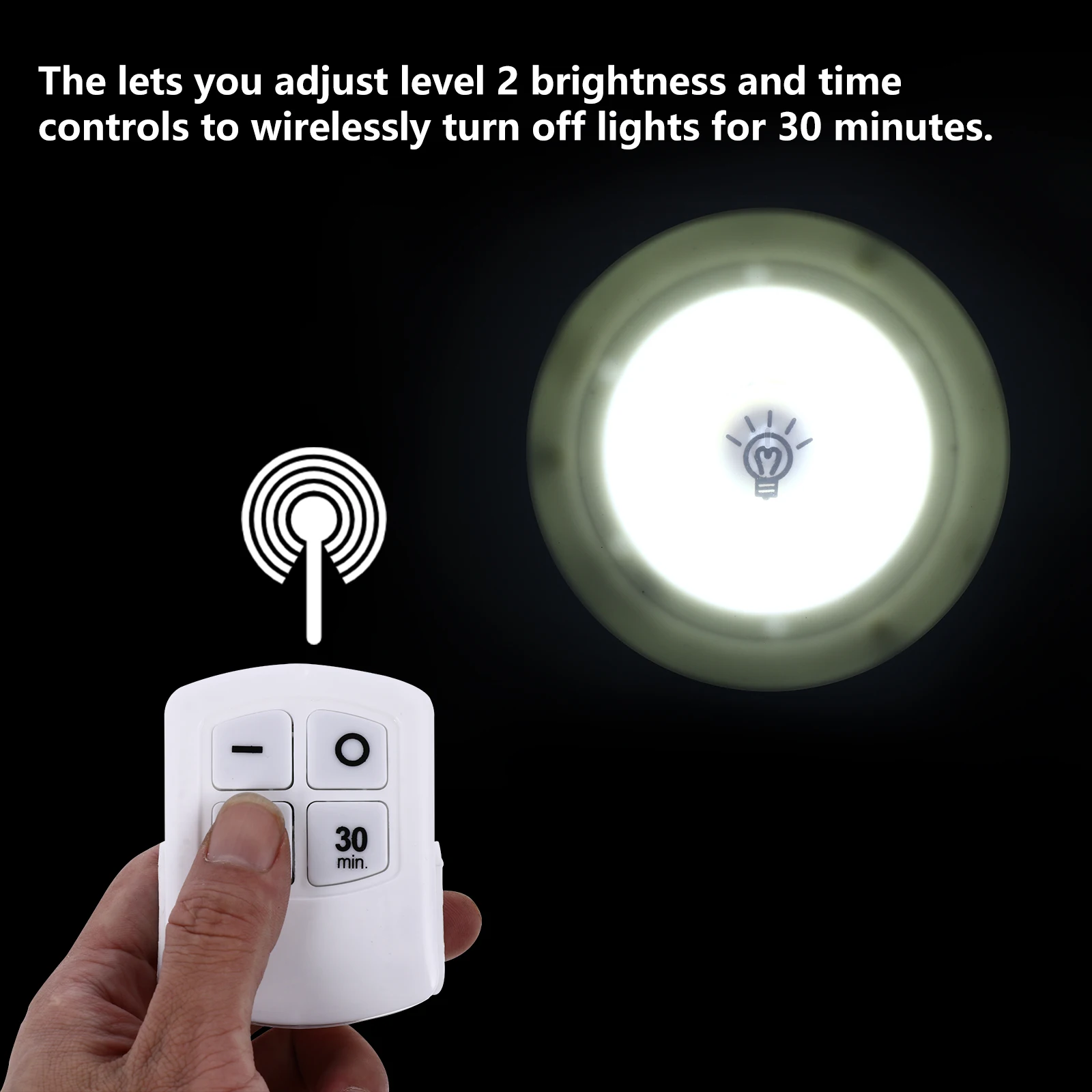 

1 Set Led Touch Night Light Bedroom Wardrobe Closet Wall Lamp 2 Brightness Levels 30 Min Timer Stairs Hallway Cabinet Light