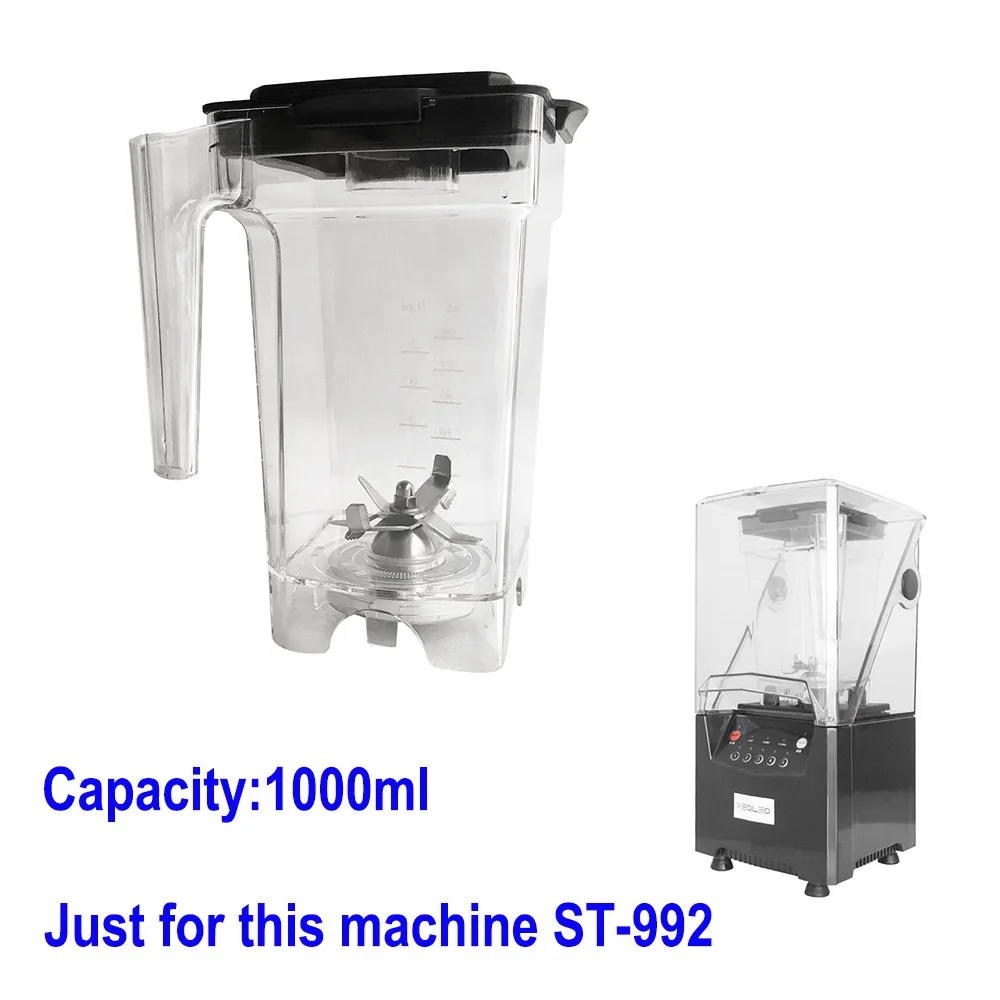 SH-992 Food blender Cup and blade 1000ml/32OZ Cup Stainless steel blade PC cup