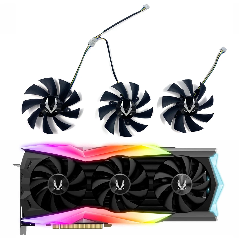 

For ZOTAC GAMING GeForce RTX 2080 AMP Extreme Core Graphics Cooling Fan 87MM 4PIN GA92S2U 0.46A RTX2080 AMP Extreme GPU Fan