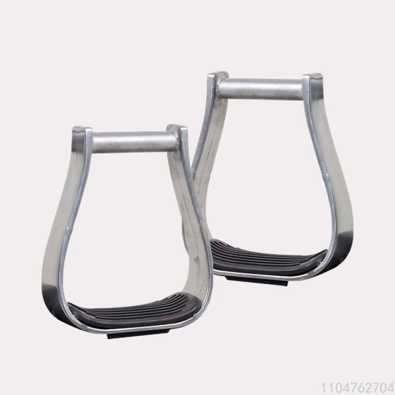

Western Aluminum Stirrups - Safe Anti-Slip Lightweight Saddle Accessory for Equestrian Supplies