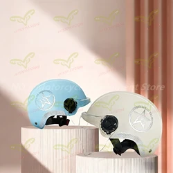 Electric Car Helmet Universal for Both Men and Women in All Seasons Detachable Ear Protection Winter Helmet