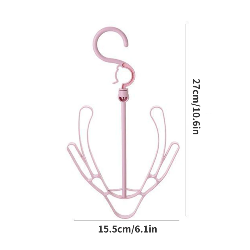 1PC Hanging Shoe Hook Balcony Drying Shoe Rack Dormitory Balcony Hanging Shoe Rack Plastic Storage Rack image 6