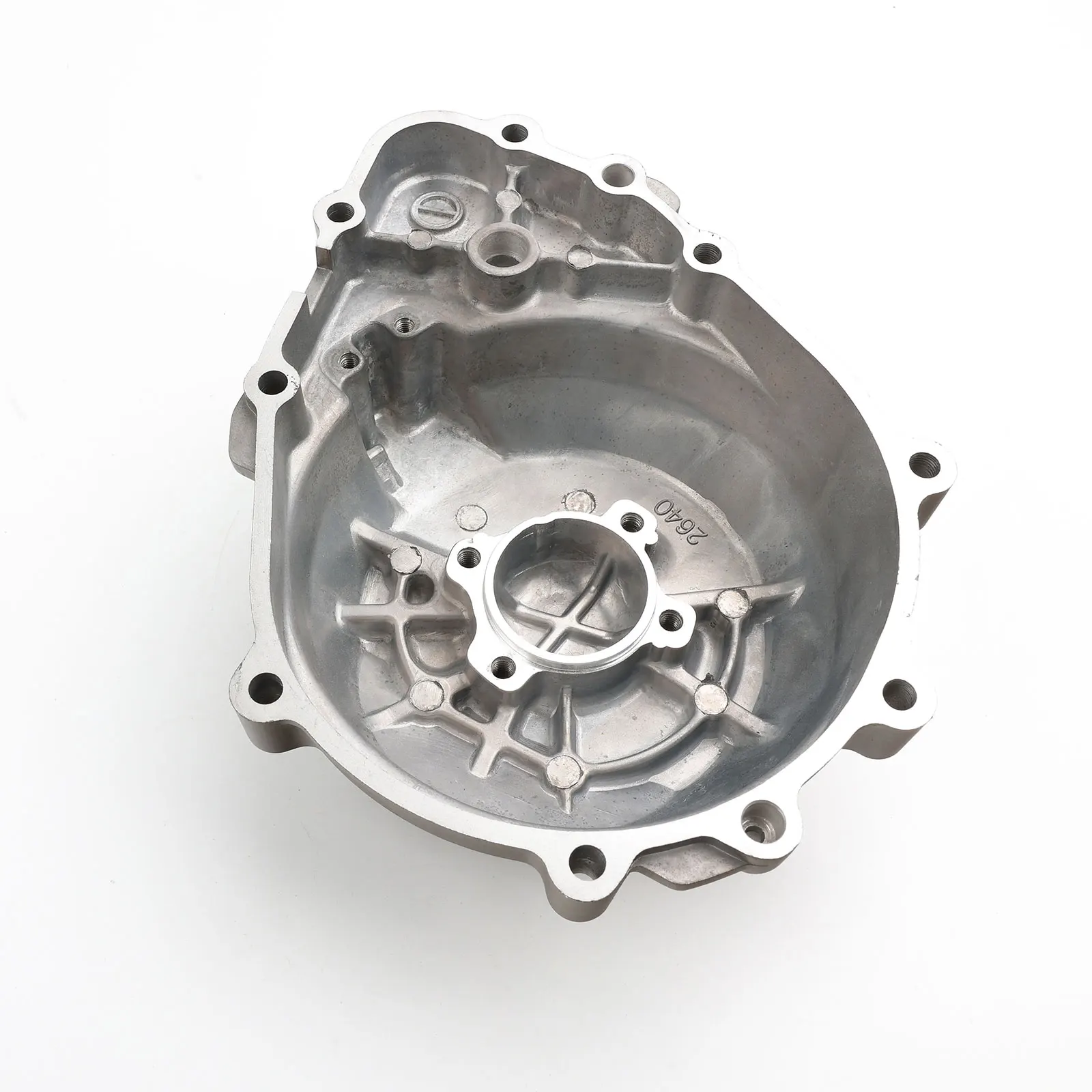 Motorcycle Left Engine Stator Crankcase Cover With Gasket Fit For Kawasaki Ninja ZX‑6R ZX636 2003 2004 Engine Side Shell view 4