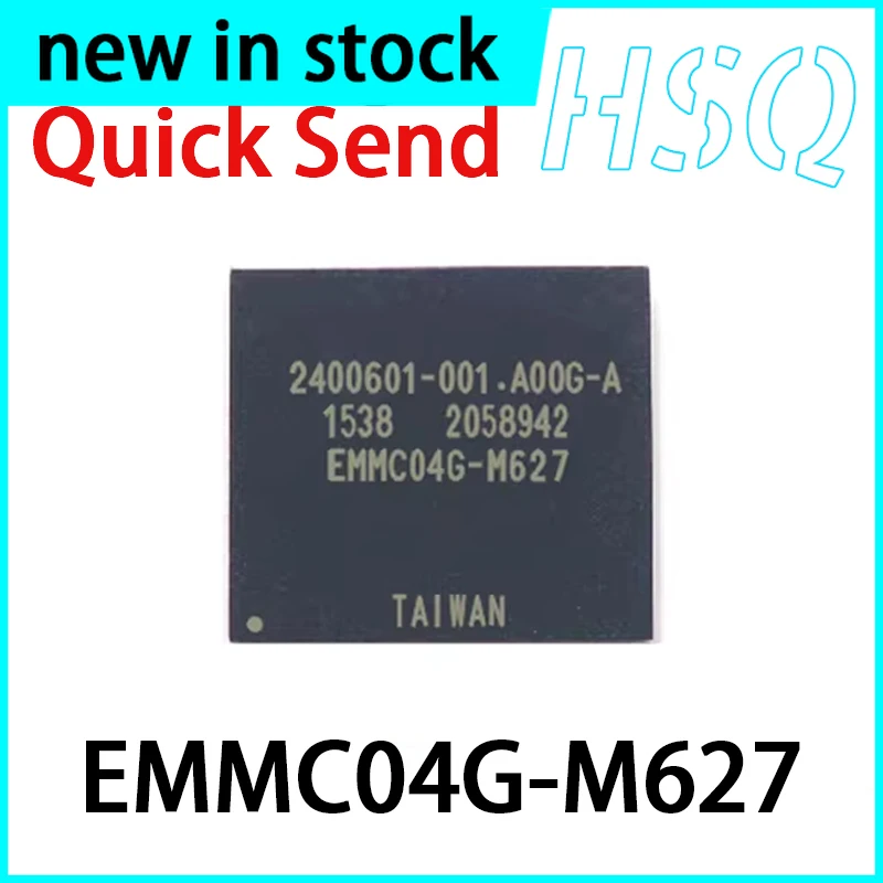1PCS EMMC04G-M627 EMMC04G 4G EMMC5.1 BAG153 Storage Chip, New in Stock