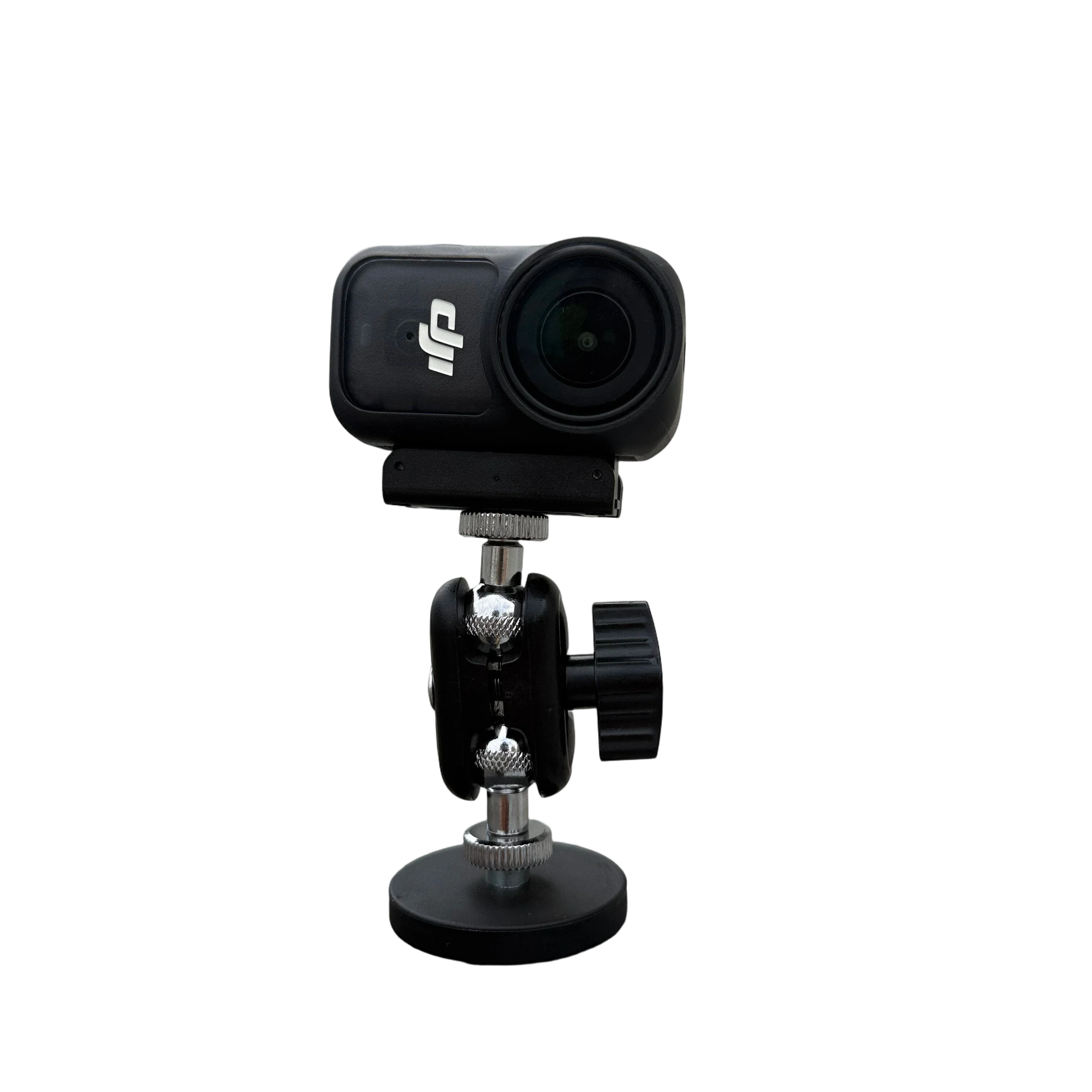 Strong Magnetic Anti-Slip Mount Clip Durable Camera Holder for DJI Osmo Action 3 4 5 Pro Car Tabletop Vlog Accessories