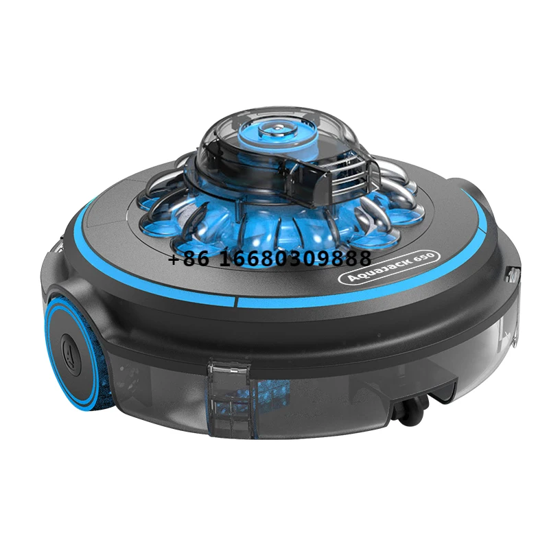 2022 new arrival cordless rechargeable pool vacuum cleaner machine robot for swimming pool cleaning running 75mins CE ROHS ETL