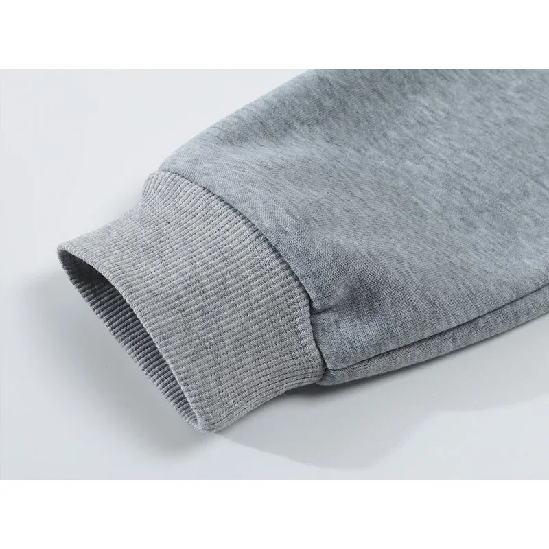 Men's Casual Pants Autumn Winter Fleece Sweatpants Men Running Jogger Sports Gym Trousers Fashion Workout Long Pants
