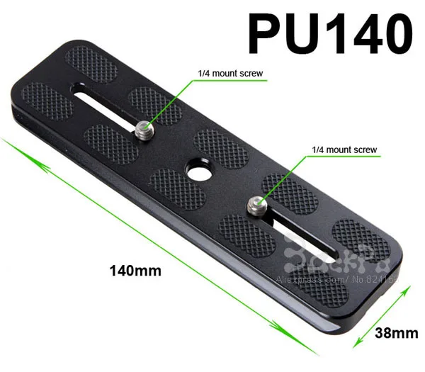 PU-150 Quick Release Plate 38 x 150mm with 1/4