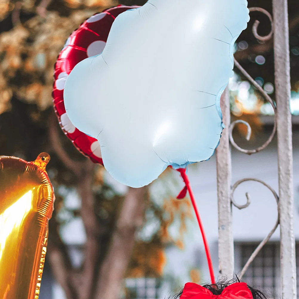 

10Pcs Cloud Foil Balloons Lightweight Aluminum Film Birthday Baby Shower Wedding Party Decorative Props Cloud Balloon