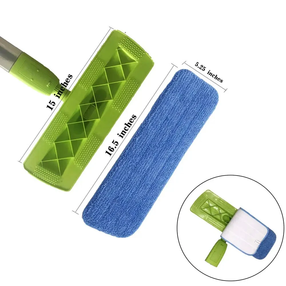 1pc Compatible with Bona Floor Care System Microfiber Spray Mop Replacement Heads for Wet/Dry Mops Floor Cleaning Pads