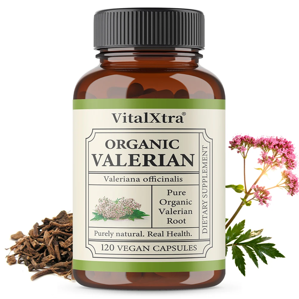 

Органический корень валерианы, 450 мг, натуральная травяная добавка, способствует сну, расслаблению и успокоениям, подходит для мужчин и женщин
