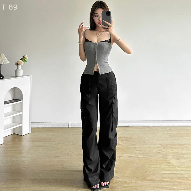 cor-solida-sexy-ins-estilo-verao-feminino-rua-moda-rendas-retalhos-breasted-sem-mangas-magro-camisola