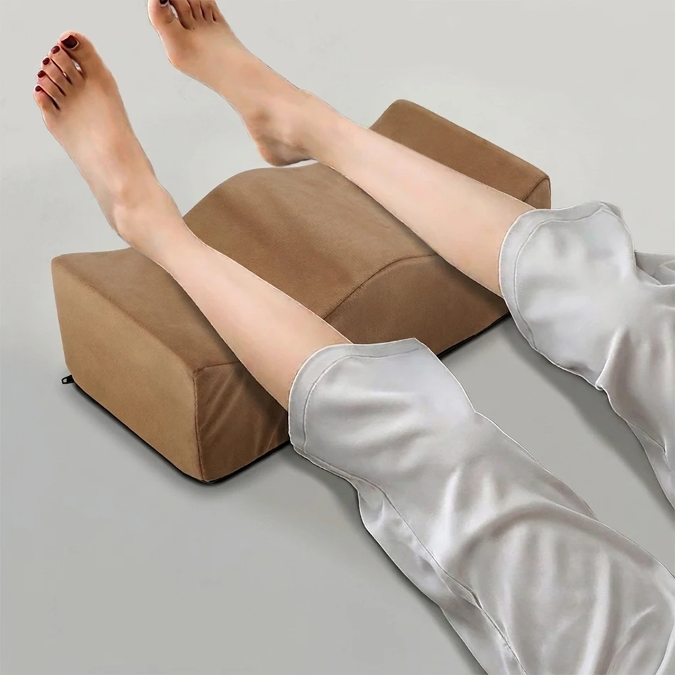 Leg Pillow Relax Relieve Down Leg Pressure Massage Pillow for Leg Home Soft Memory Sponge Foot Pillow