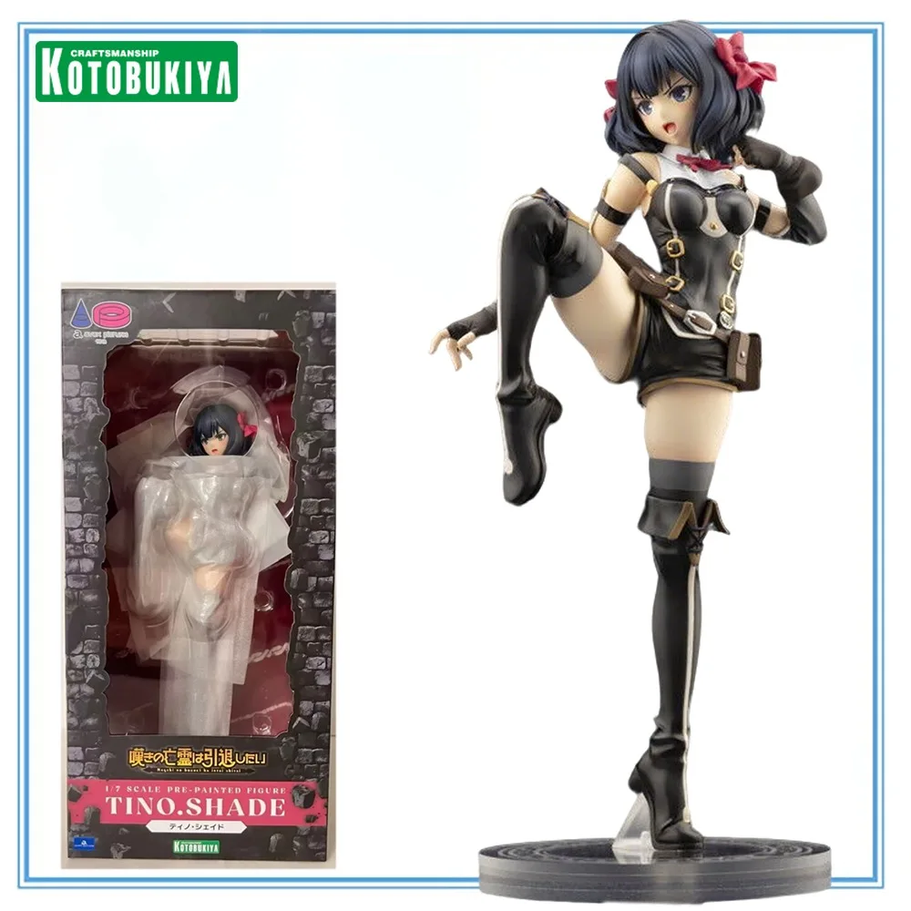 

100% Оригинальная коллекционная модель Kotobukiya Nageki No Bourei Wa Intai Shitai Tino Shade Series в наличии, игрушка-украшение