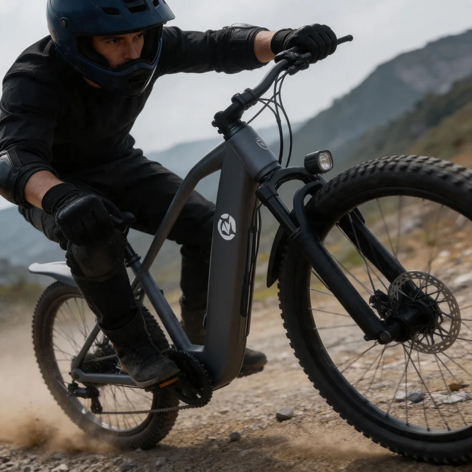 Fishing village holiday ebike 48V 500W Shimano TX30 derailleur US local shipping 24hr service removable battery fishing image 3