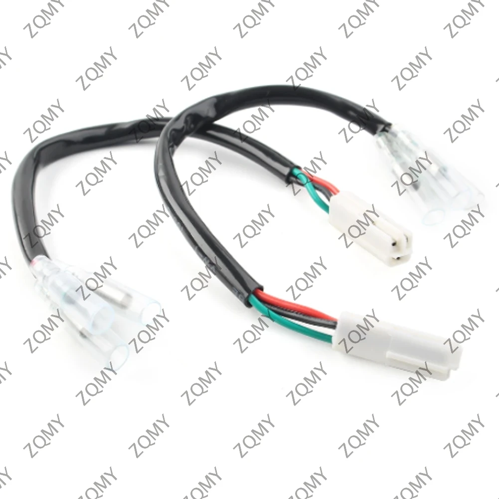 2pcs Type 3-Wire Motorcycle Turn Signal Indicator Wiring Connector Wire Harness For Honda CBR600RR CBR1000RR Motorbike Parts