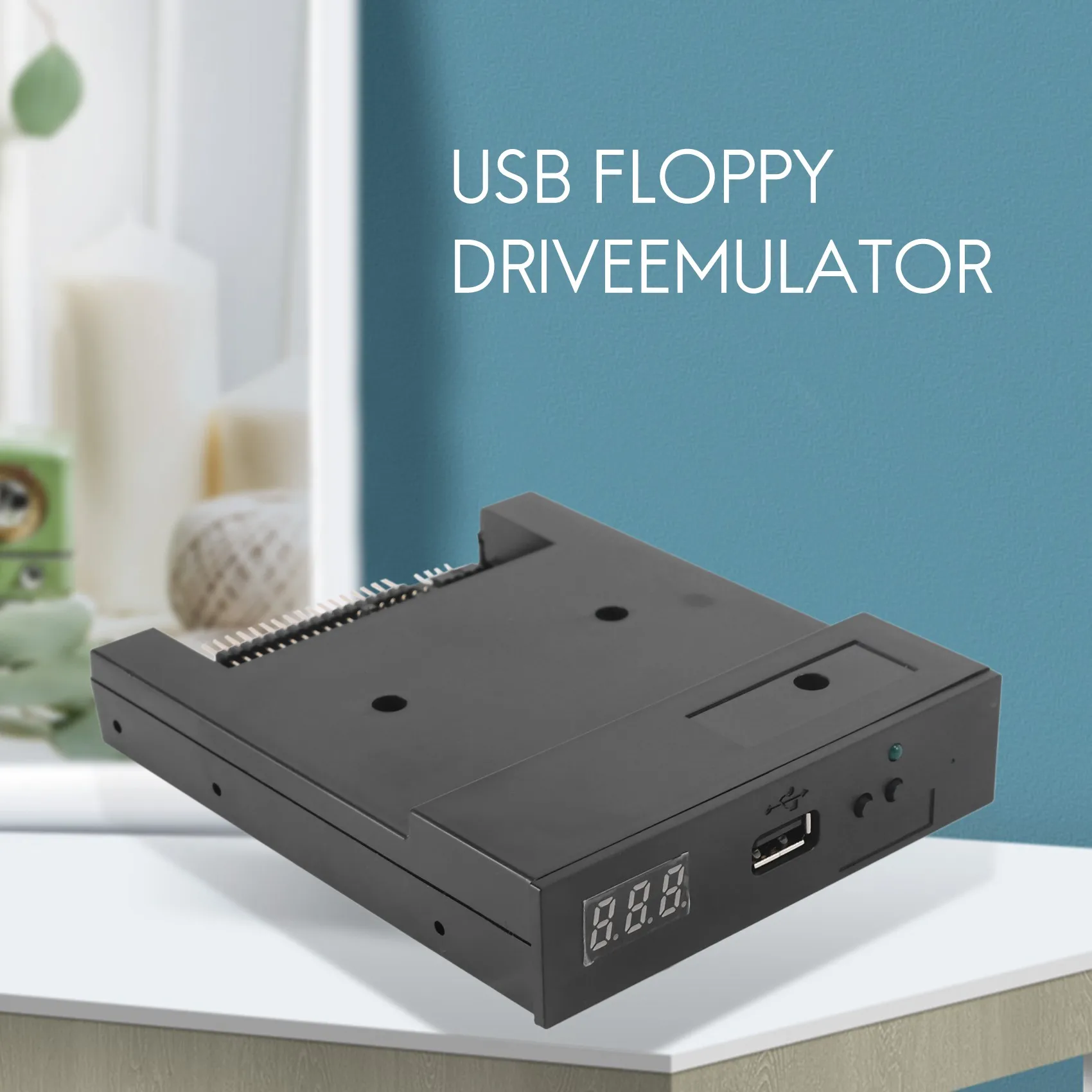 Version Sfr1M44-U100K Black 3.5 Inch 1.44Mb Usb Ssd Floppy Drive Emulator For Korg Electronic Keyboard Gotek