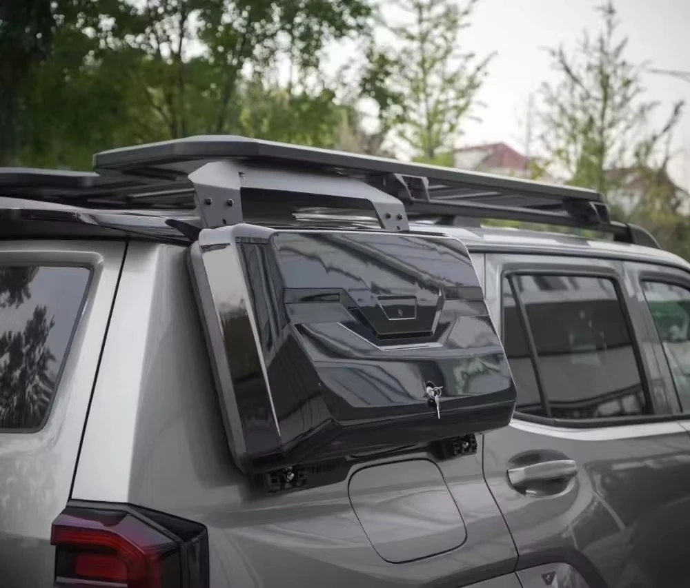 رف سقف ألومنيوم جديد من BAJA ومنصة تمديد للسقف لخزان 400 First Gen 2023+ SUV التحديثية/الترقية