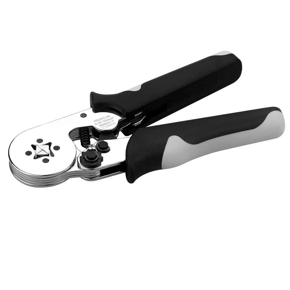Uốn Kìm Hình Ống Đầu Dụng Cụ Cầm Tay HSC8 6-4A Điện Mini Nén Dây Crimper Kìm Bộ