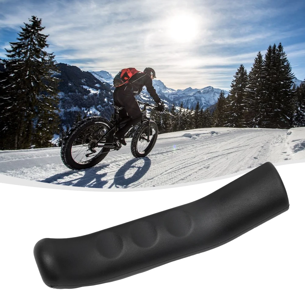 Brake Lever Silicone Cover for Mountain Bike Easy to Install Protects Against Finger Pressure Black/Red/Blue/Green