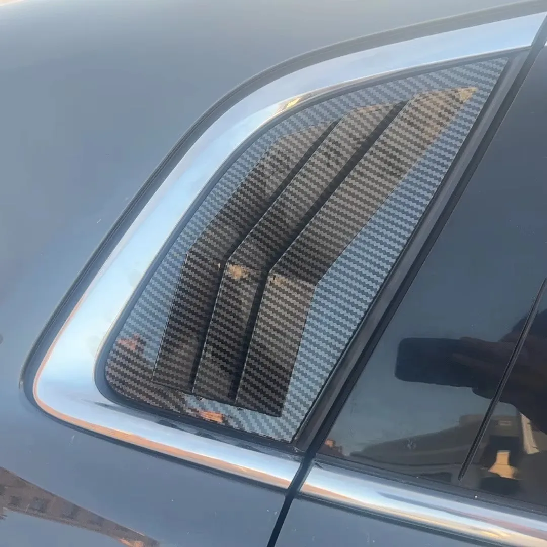 For Changan UNI-S CS55 Plus 2022-2025 Rear Window Louver Cover Side Vent Trim Shutter Louver Blind Shade Car Sticker Accessories view 4