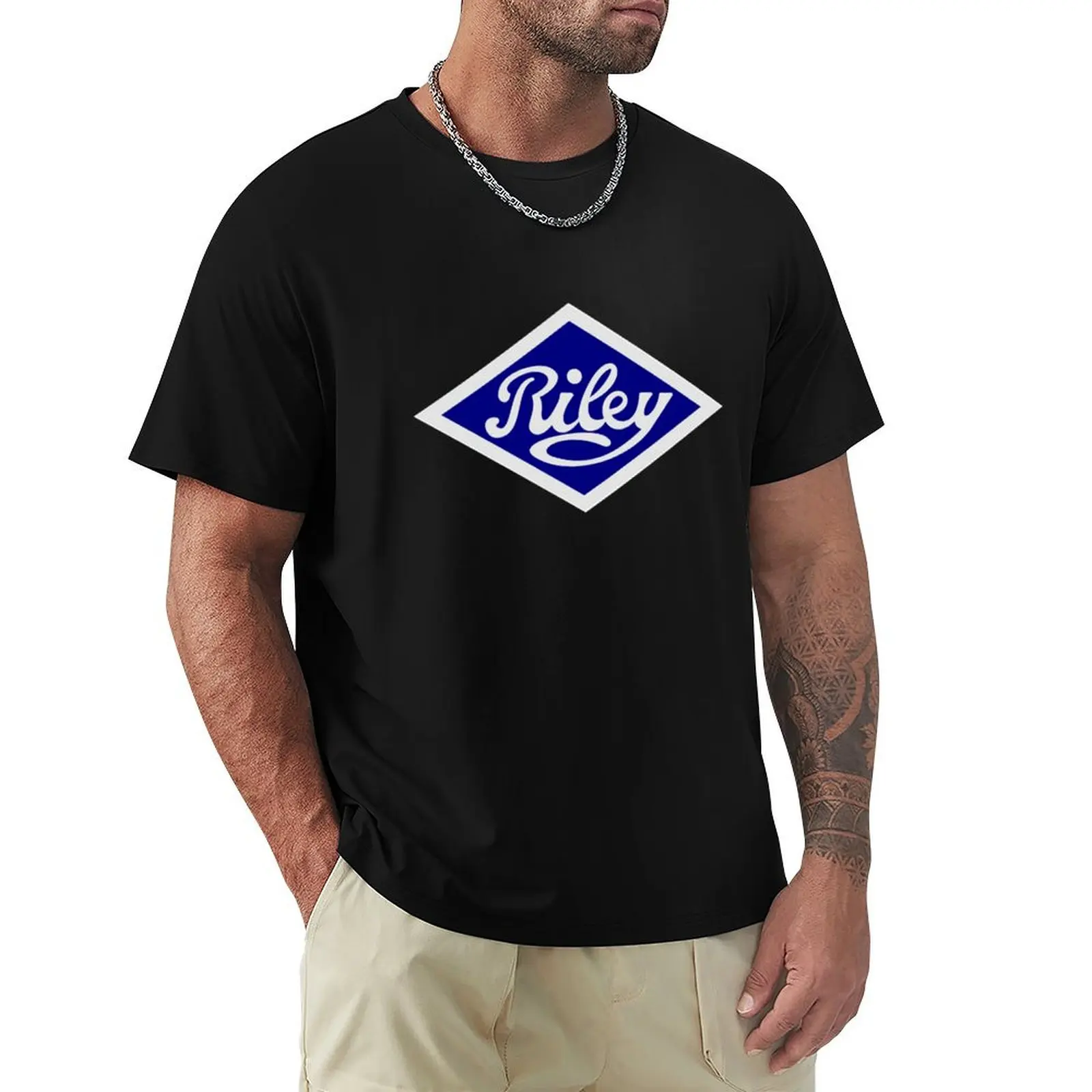 Classic Car Logos - Riley T-Shirt t shirt man designer T-Shirt
