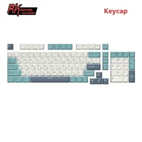 RK ROYAL KLUDGE inglés ruso PBT Colorblock Keycaps 98 teclas Material PBT sublimación adecuado para teclado mecánico para jugar