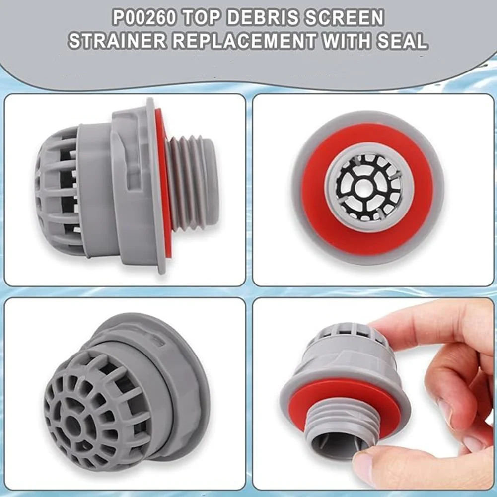 Distributeur de chlore chimique pour P05346, fixation de distributeur de vis à montage de débris pour pose-z Spa, accessoires de piscine et de jacuzzi