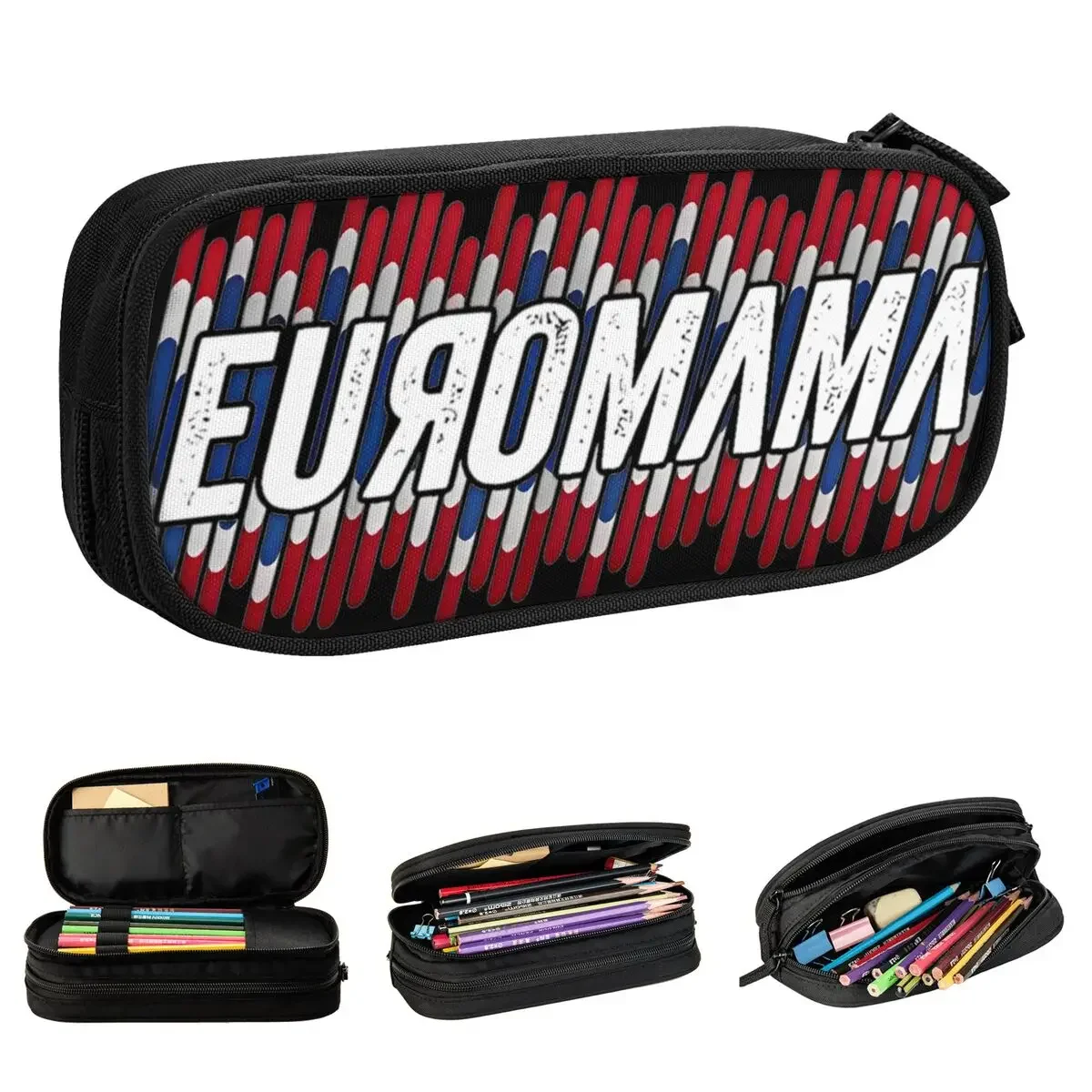 

Creative Euromama Joost Klein Pencil Case Singer Pencil Box Pen Box for Girl Boy Large Storage Bags Office Zipper Stationery