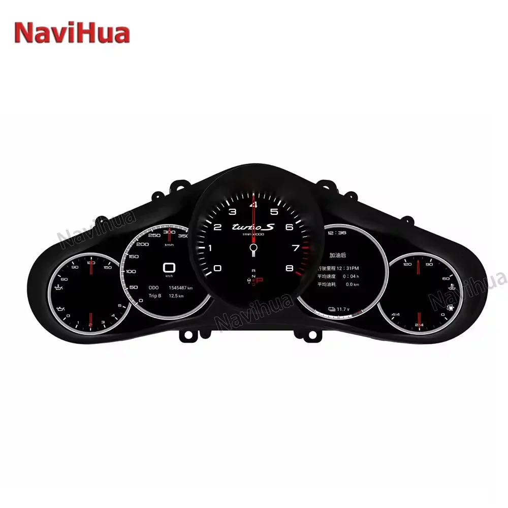 

New Design 12.3 Inch Car Digital Cluster LCD Dashboard Speedometer Automotive Car Virtual Cockpit For Porsche Panamera 2010-2016