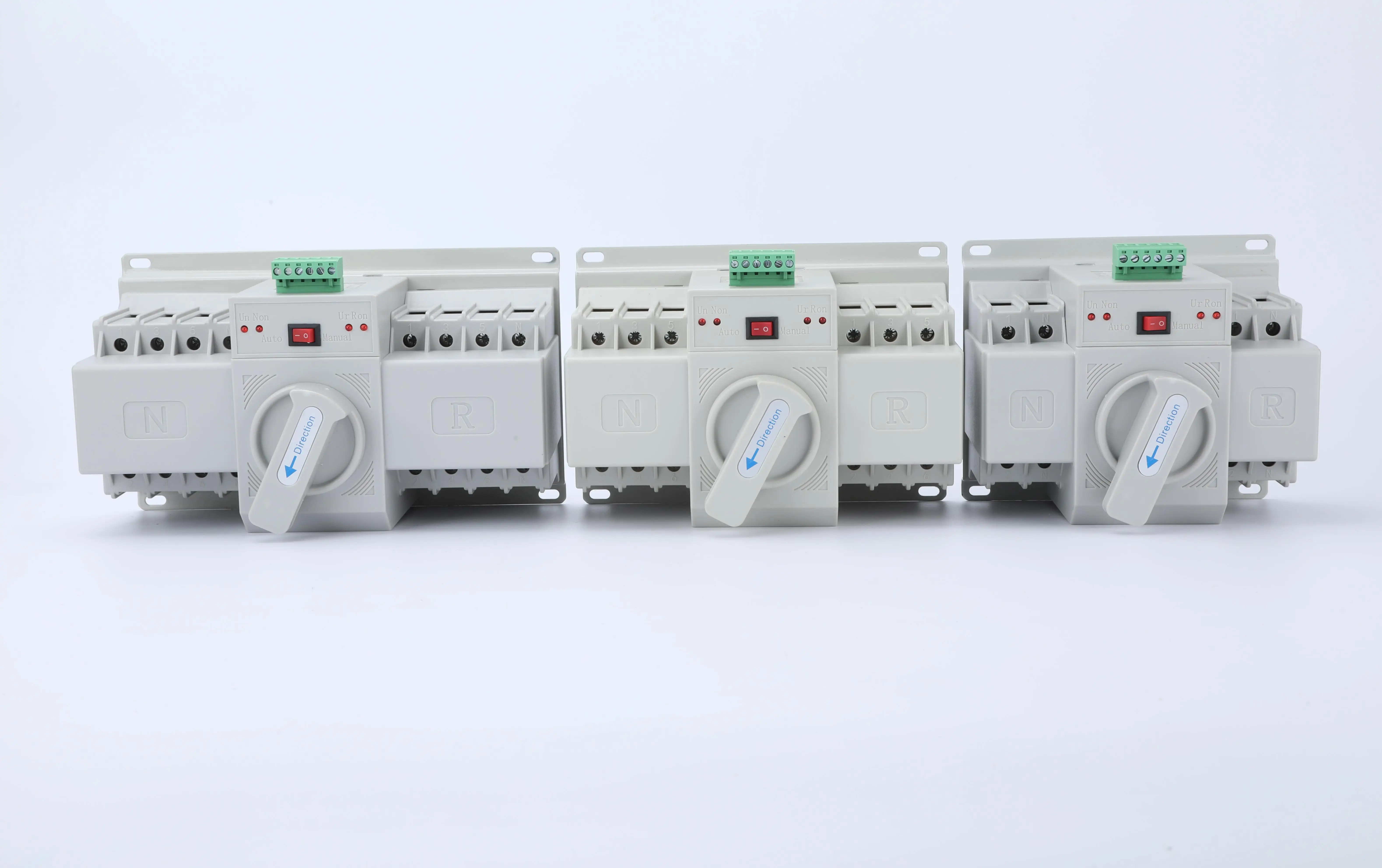 Alta qualidade 16A 20A 32A 40A 63A ATS interruptor de transferência automática de potência dupla 2P 3P 4P