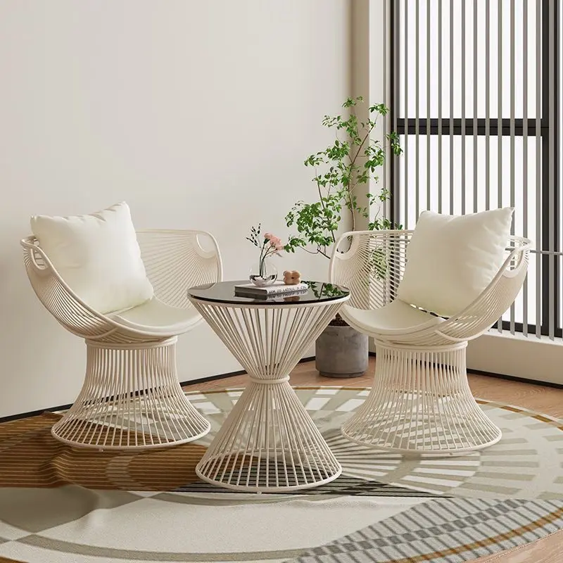 Luxury Living Room Chairs Modern Single Person Chair Balcony Comfortable Relax Armchair Home Creative Decoration Furniture