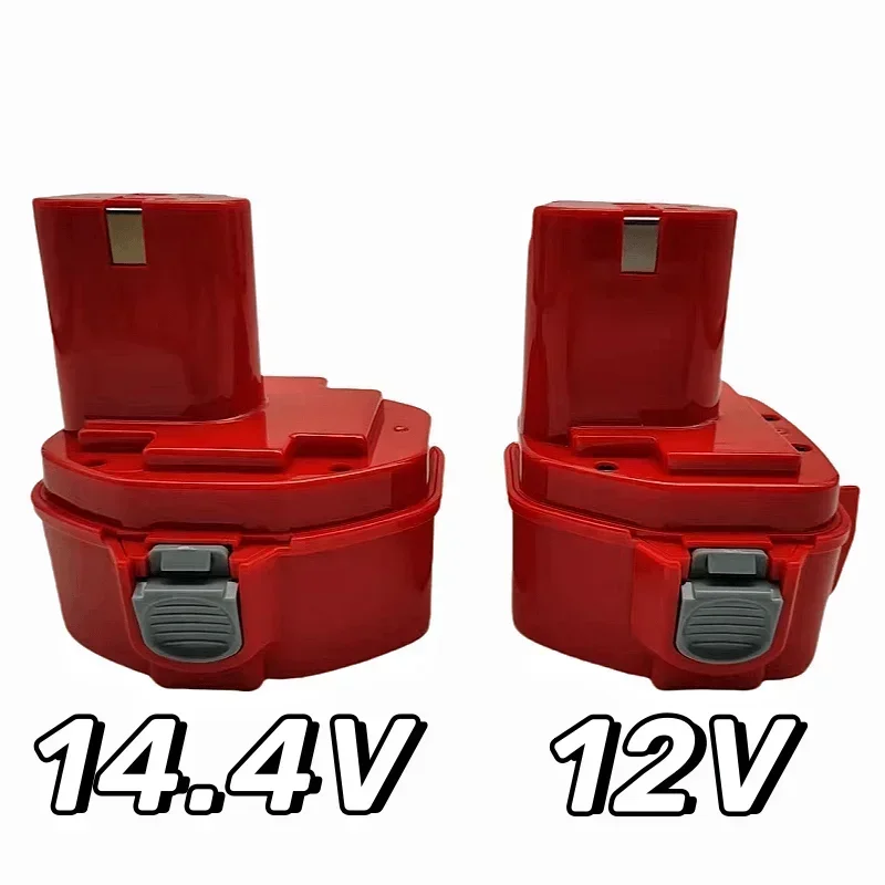 Suitable for Makita 14.4V-12V high-capacity nickel hydrogen cadmium tool battery compatible with 6233D 1420 PA14 1051D 6233D,etc