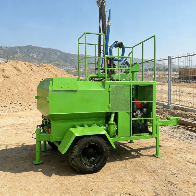 Customized Large-Scale Hydroseeder for Landfill Ecological Restoration – Efficient Seeding with Pump & Engine, Factory Price