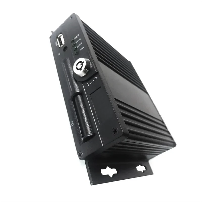 Vehicle-Mounted Mobile Hard Disk Video Recorder HD 1080P 4-Channel Monitoring Supports 512GB SD Suitable for Buses Durable