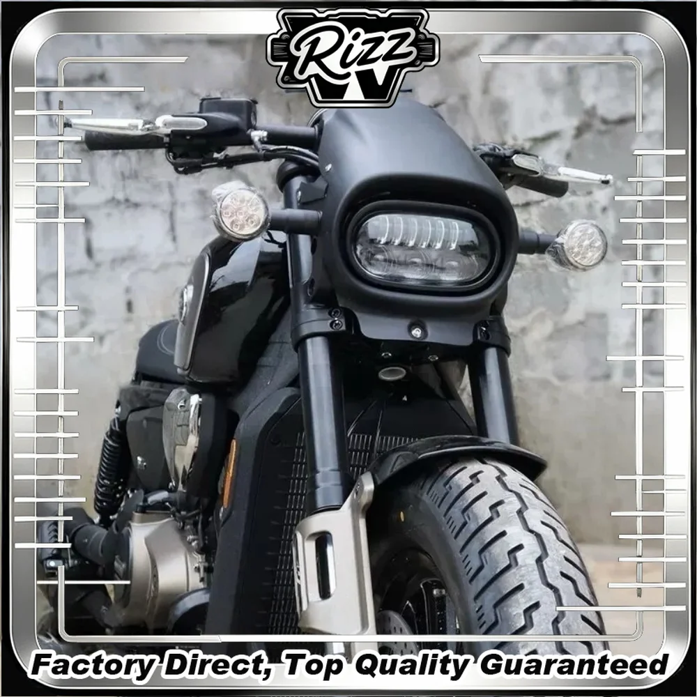 FOR QJ SRV600 Retro Front Fairing - Original Headlight Non-Destructive Modification Front Decorative Cover Integrated