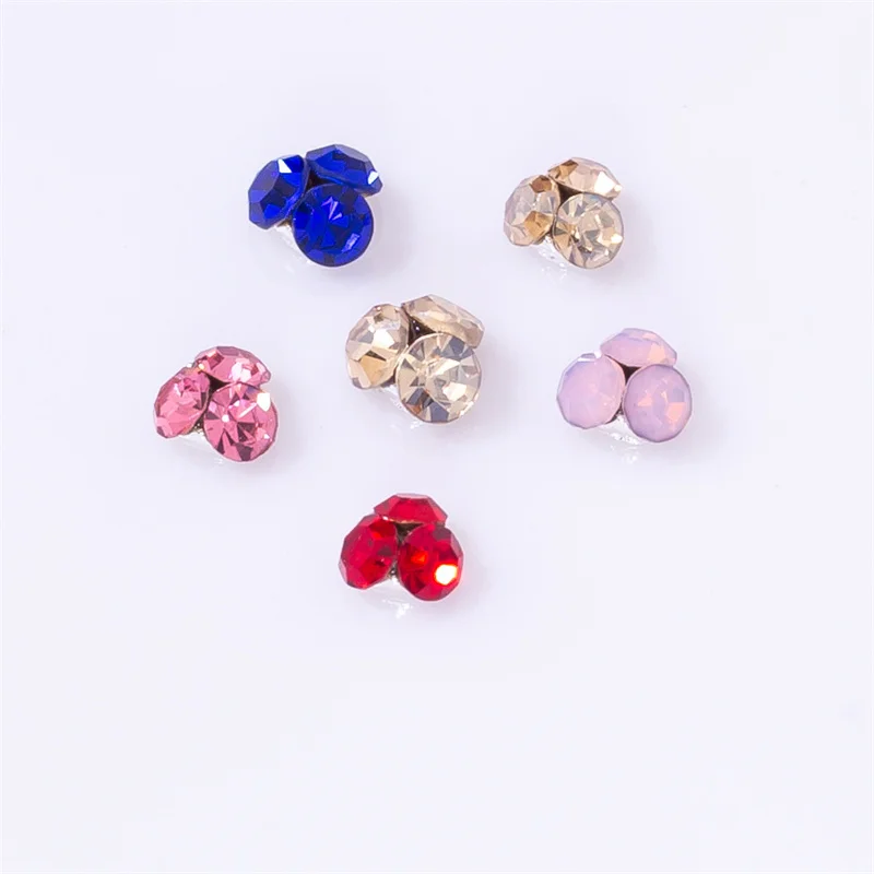 10 قطعة/الوحدة مسمار السحر كومة صغيرة الحفر الحجارة ل مانيكير الديكور مجوهرات أظافر أجزاء مسمار الفن اكسسوارات أرقام للأظافر #5