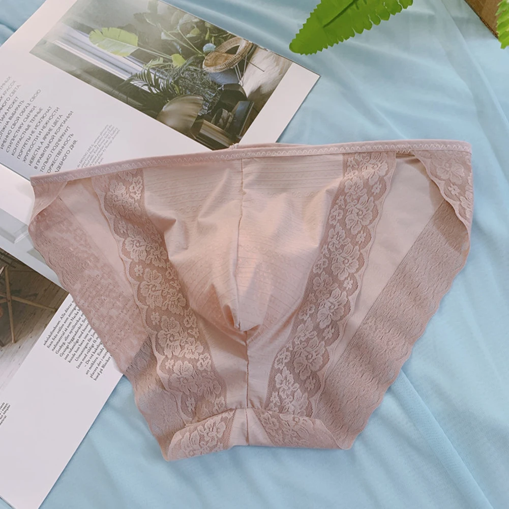 الحرير الجليد سلس ثونغ مثير رجل ملخصات بيكيني سراويل مثلي الجنس الملابس الداخلية شبكة شير U محدب الحقيبة g-سلسلة كيس الصفن الحقيبة الكبيرة #3