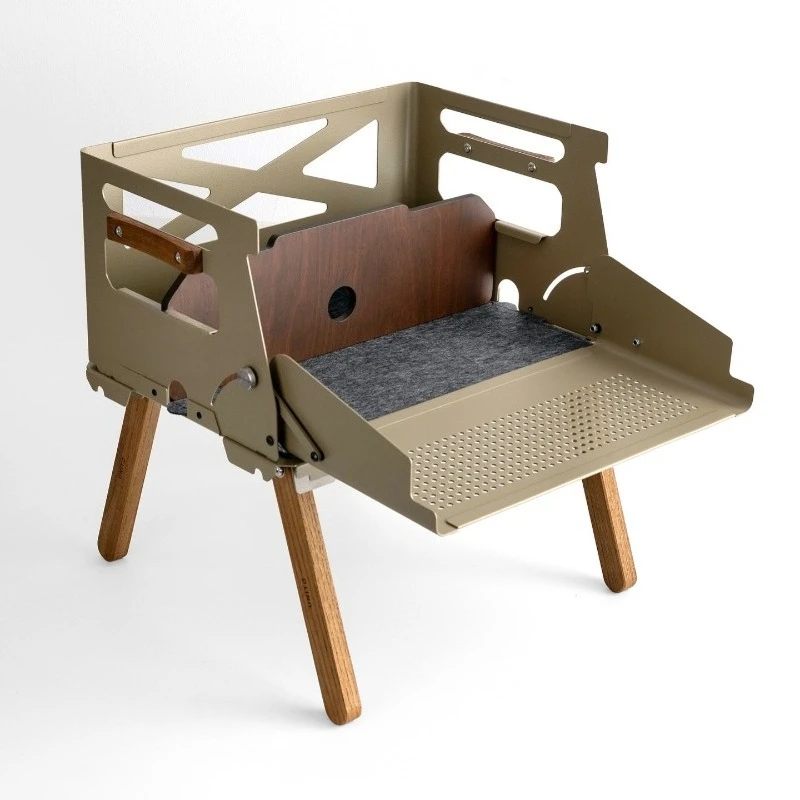 Aesthetic Home Storage Box Multi-functional Outdoor Expansion Folding Table