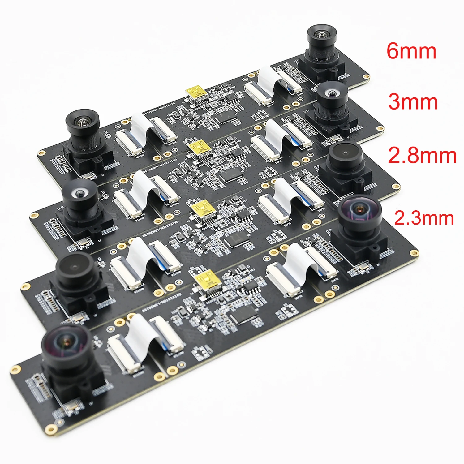 1080P 3D USB Camera Module Dual Lens 2MP Synchronous Same Frame，Baseline Adjustable，For Windows Linux Android VR