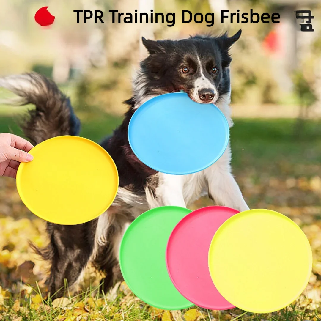 Popular TPR Color Mini Frisbee Pet Frisbee Sports Dog Toy Interactive Training Trend Pet Supplies On Aliexpress