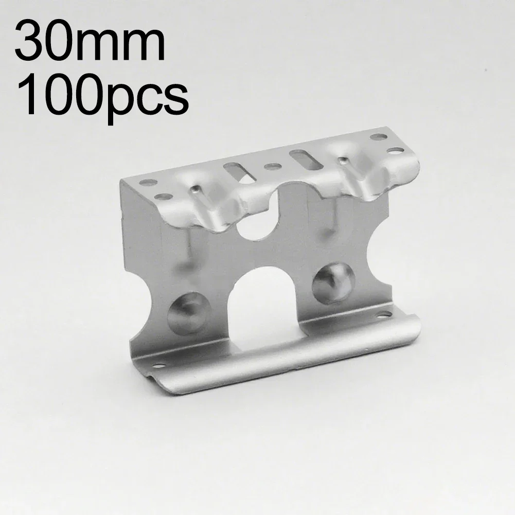 

100 Pieces Aluminum Alloy Solar Panel Water Guide Clamp for Photovoltaic Systems Frame Thickness 30mm 35mm 40mm