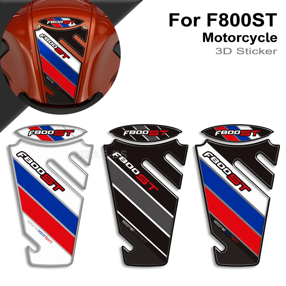 

For BMW F800ST F800 F 800 S ST Motorcycle Oil Tank Pad Stickers Decorative Protector Decals Kit Knee