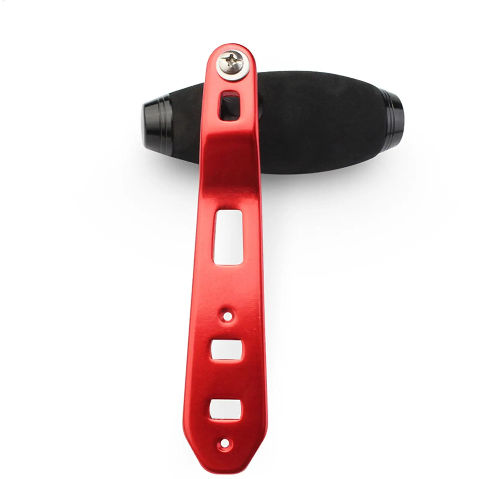 

Reel Handle T-type Casting Winding Tool T-type Aluminum Alloy Reel Replacement Fit 8x5mm Hole for Saltwater Freshwater Lake Pond