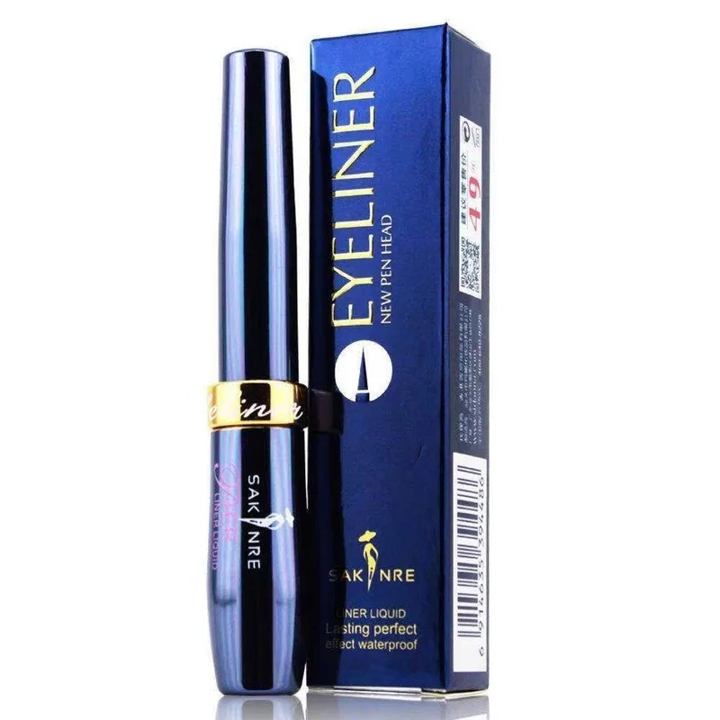 Saqili Eyeliner Liquid Pen, Fine Tip, Ultra-fine Waterproof Eyeliner Liquid, Soft Bristles, Soft Tip, Waterproof And Sweat-proof