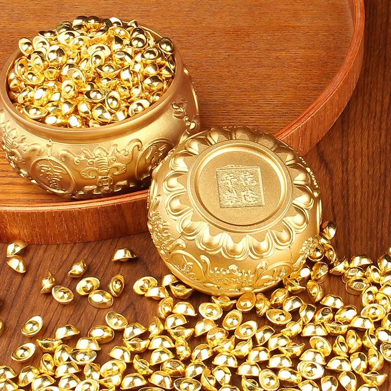 △ Cornucopia Brass Fortunate Attract Wealth Good Luck Magical Power Treasure Bowls Desktop Small Ornament Home Decor