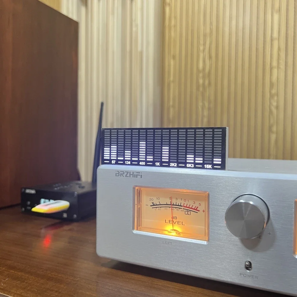 LED الموسيقى الطيف LED مؤشر مستوى الصوت لاقط إيقاع ضوء 12 فولت 24 فولت مكبر للصوت VU متر لمشغل السيارات مصابيح الغلاف الجوي