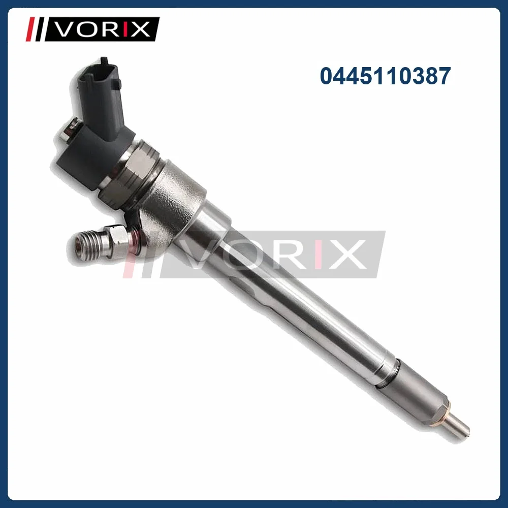 

0445110387 Common Rail Diesel Fuel Injector Assembly For Bosch Kia Carens