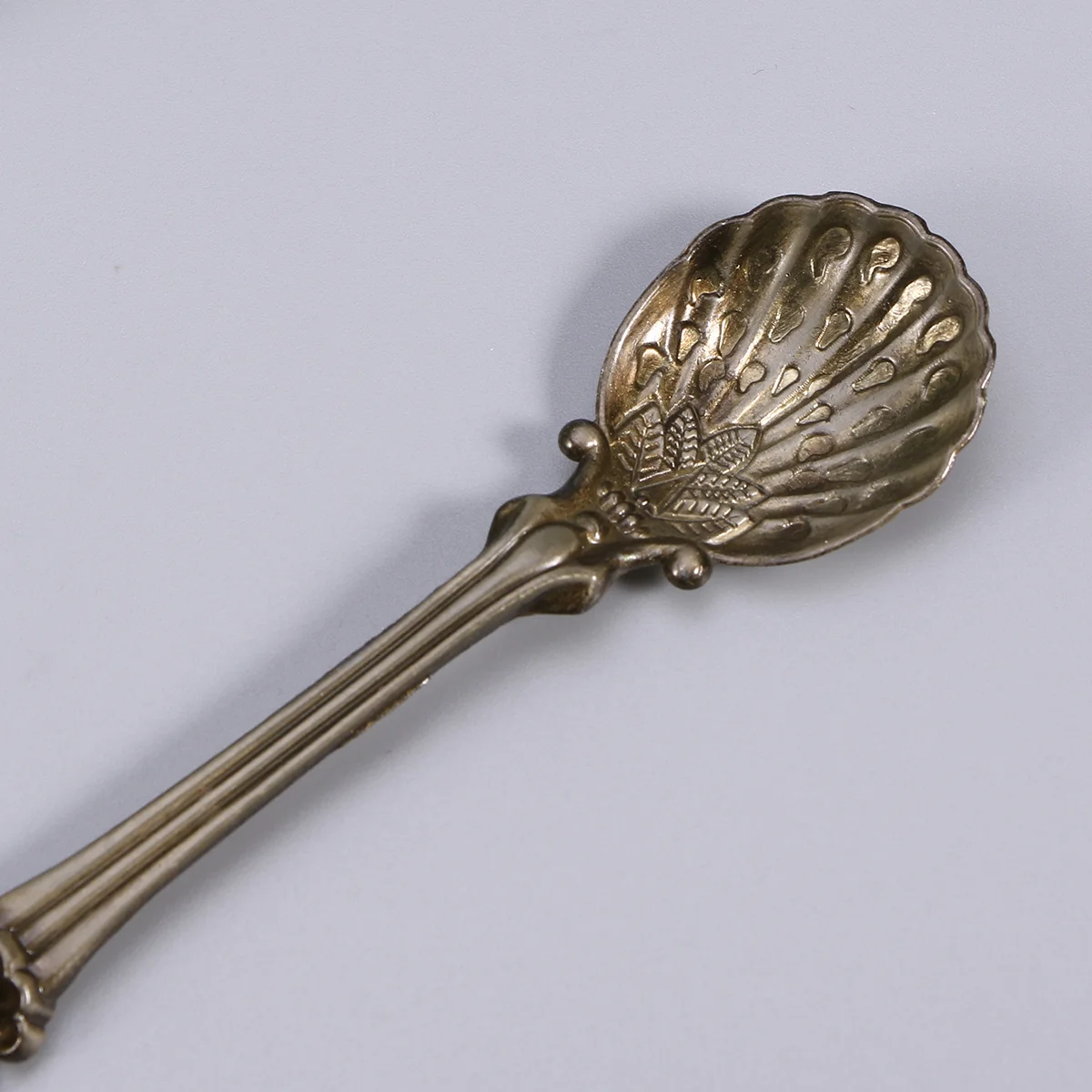 

8Pcs Vintage Coffee Spoon Copper Mixing Dessert Stirring Spoons Bronze for Home Cafe Party Bar Vintage Spoon